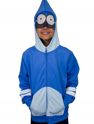 Boys Regular Show Mordecai Costume Hoodie buy now
