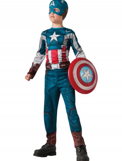 Boys Retro Captain America Costume buy now