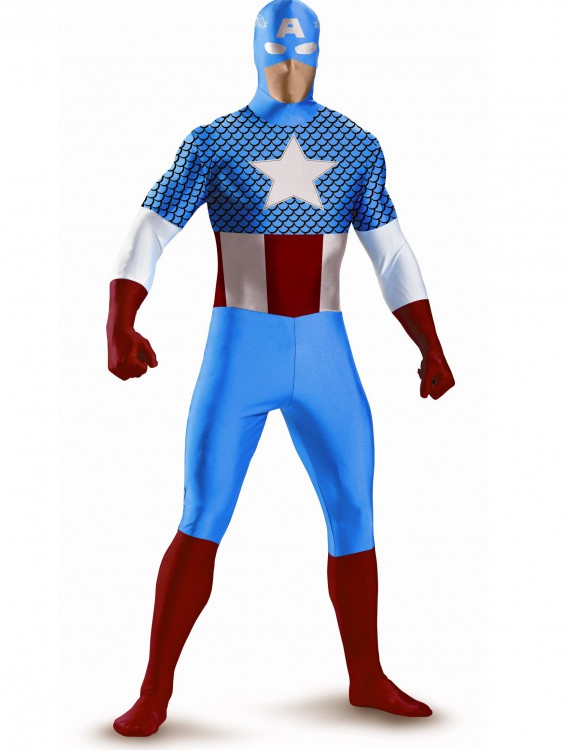 Captain America Bodysuit Costume buy now