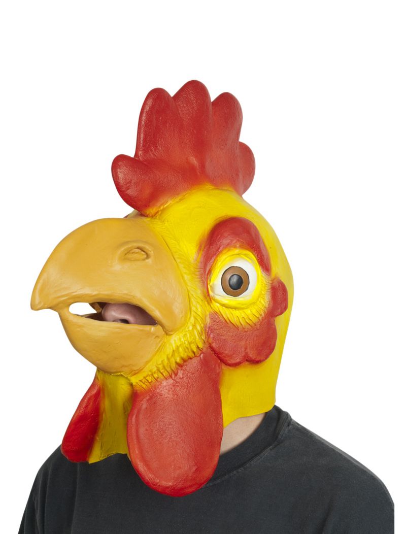 Chicken Head Mask - Halloween Costumes