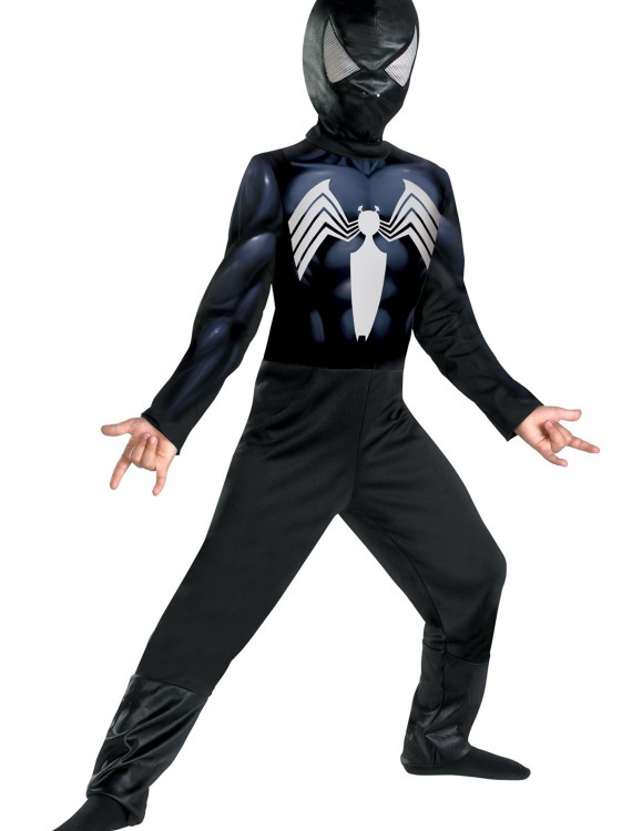 Child Black Suited Spiderman Costume buy now