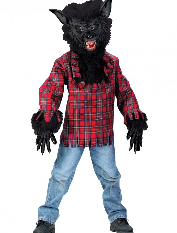 Child Black Werewolf Costume buy now