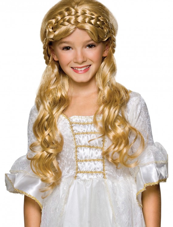 Child Blonde Enchanted Princess Wig buy now