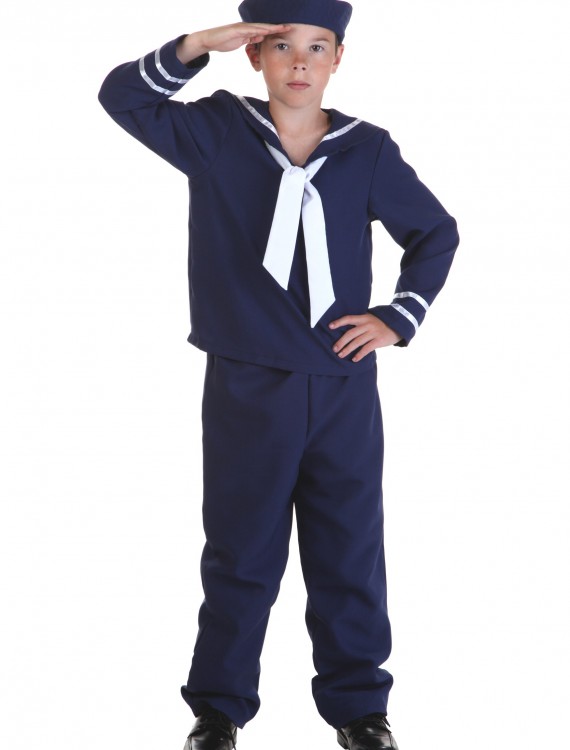Child Blue Sailor Costume buy now