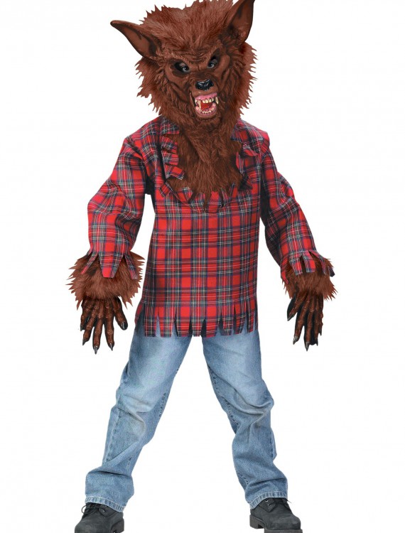 Child Brown Werewolf Costume buy now