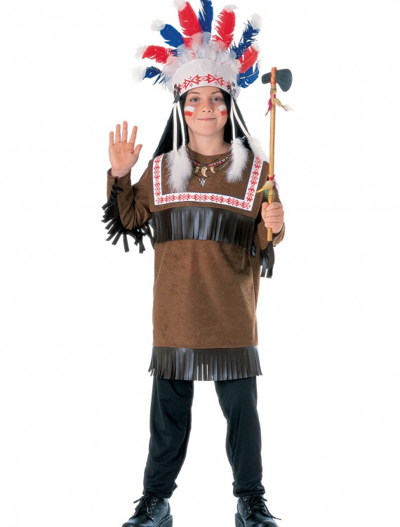 Child Cherokee Warrior Costume buy now