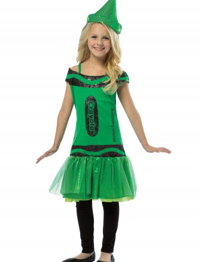 Child Crayola Glitz Emerald Dress buy now