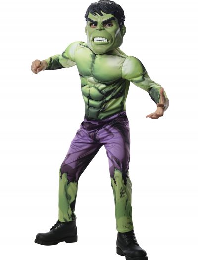Child Deluxe Hulk Avengers Assemble Costume buy now
