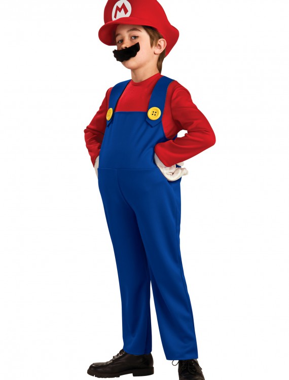 Child Deluxe Mario Costume buy now