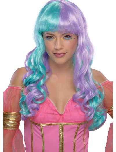 Child Green and Purple Candy Fairy Wig buy now