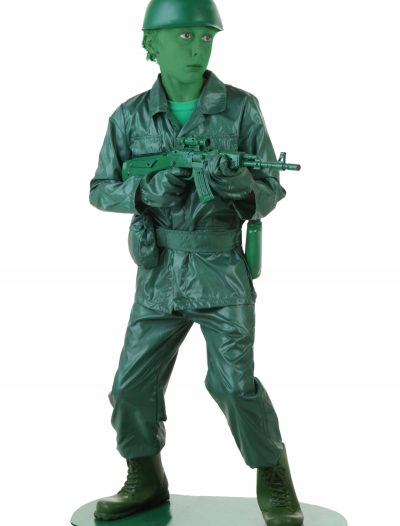 Child Green Army Man Costume buy now