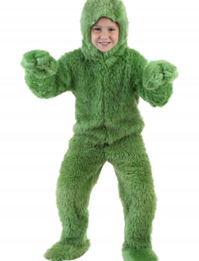 Child Green Furry Jumpsuit buy now
