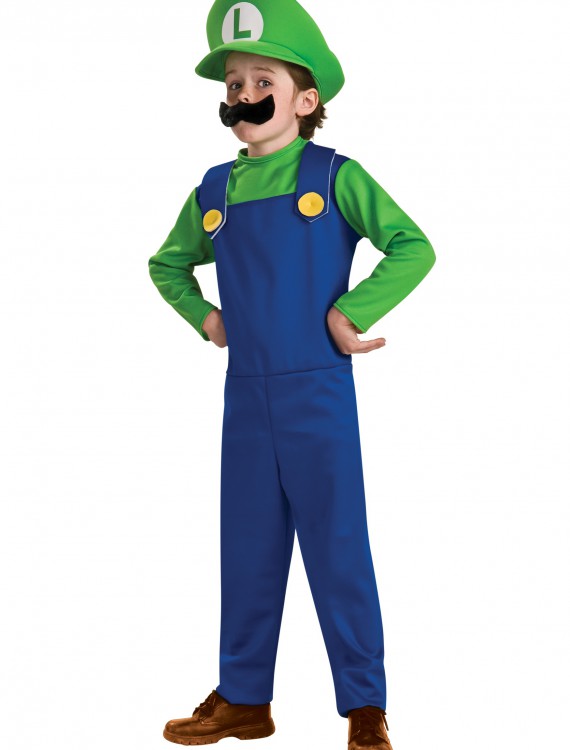 Child Luigi Classic Costume buy now