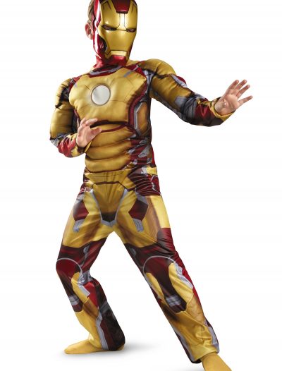Child Muscle Iron Man Mark 42 Costume buy now