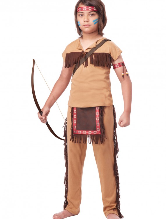 Child Native American Brave Costume buy now