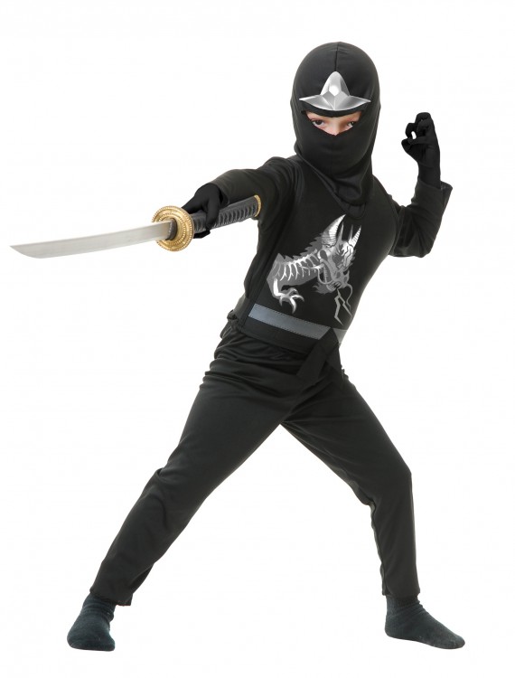 Child Ninja Avengers Series II Black Costume buy now