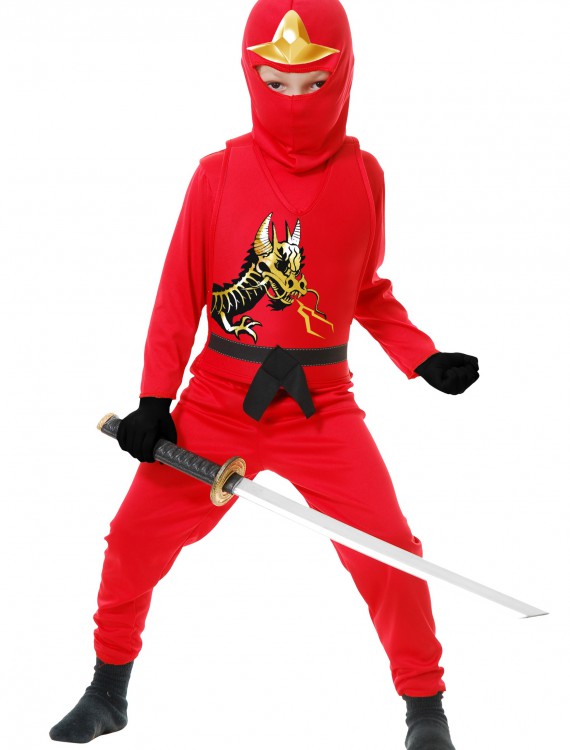 Child Ninja Avengers Series II Red Costume buy now