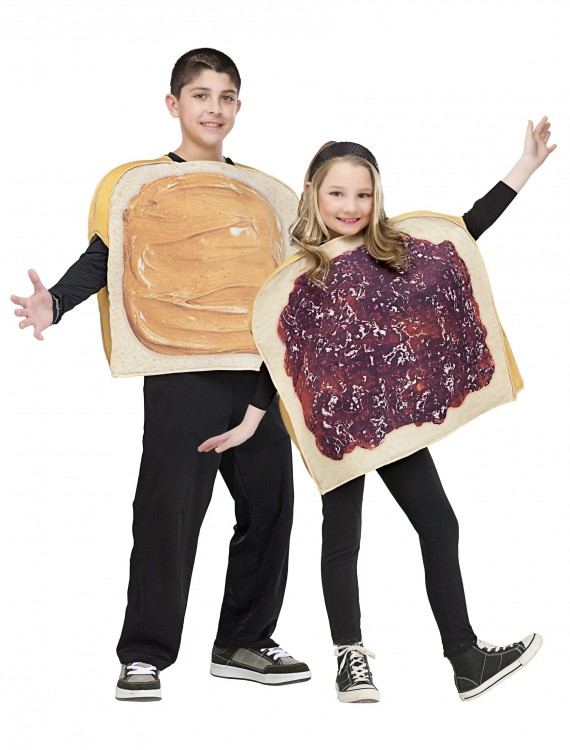 Child Peanut Butter and Jelly Costume buy now