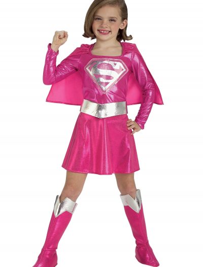 Child Pink Supergirl Costume buy now