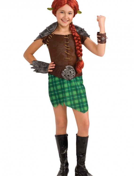Child Princess Fiona Warrior Costume buy now