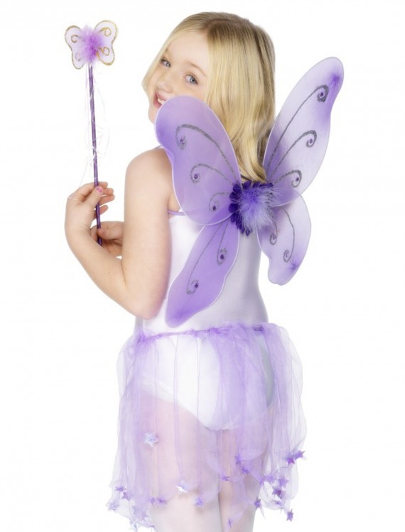 Child Purple Butterfly Wings Kit buy now