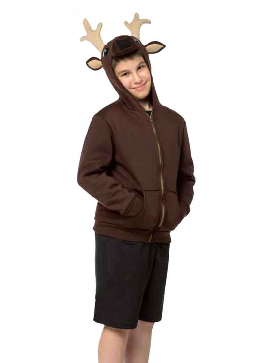 Child Reindeer Hooded Sweatshirt buy now