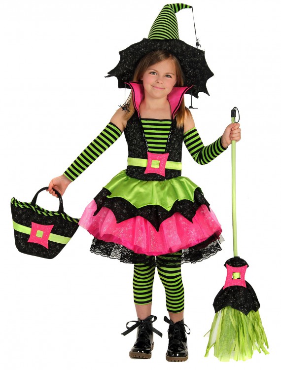 Child Spiderina Witch Costume buy now