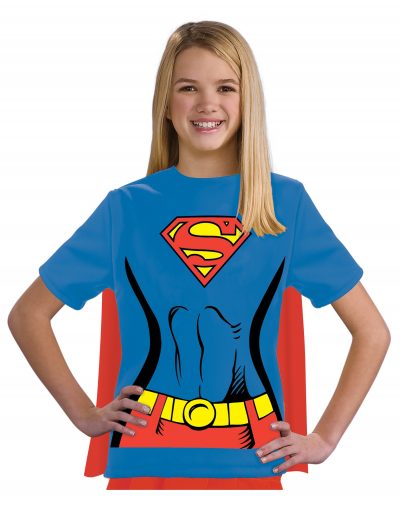 Child Supergirl T-Shirt Costume buy now