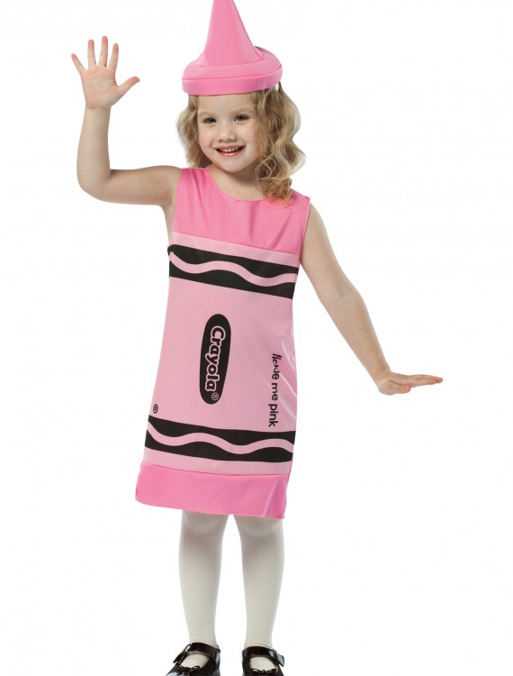 Child Tickle Me Pink Crayon Dress buy now
