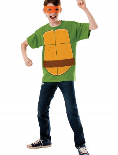 Child TMNT Michelangelo Costume Top buy now
