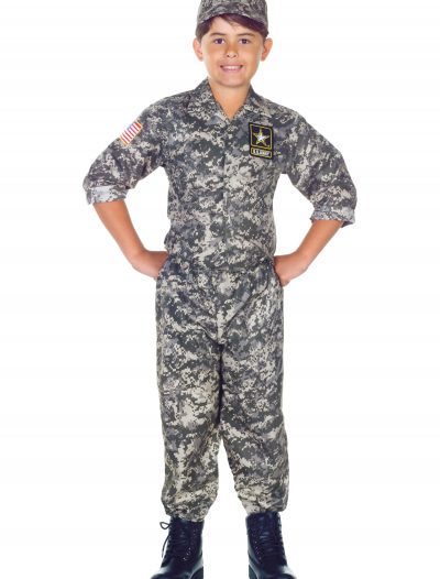 Child U.S. Army Camo Costume buy now