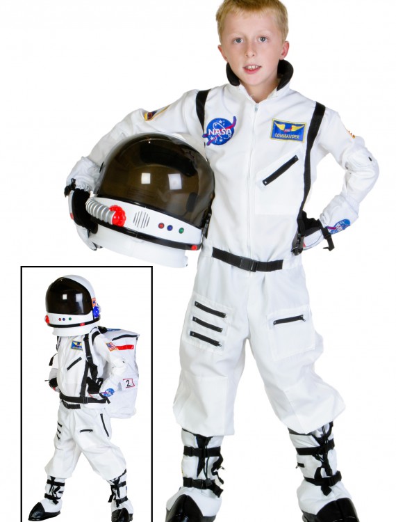 Child White Astronaut Costume buy now
