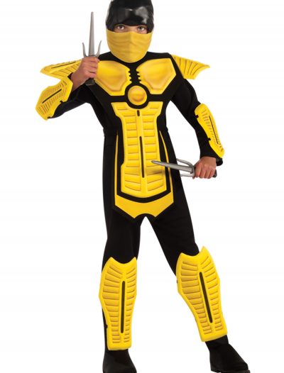 Child Yellow Ninja Costume buy now