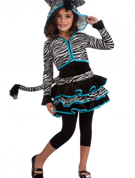Child Zebra Hoodie Costume buy now