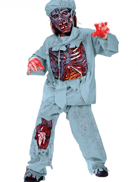 Child Zombie Doctor Costume buy now