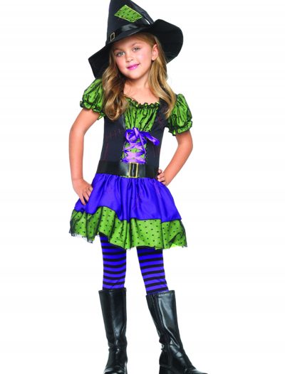 Colorful Child Witch Costume buy now