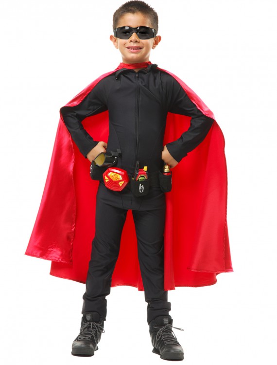 Deluxe Child Red Superhero Cape buy now