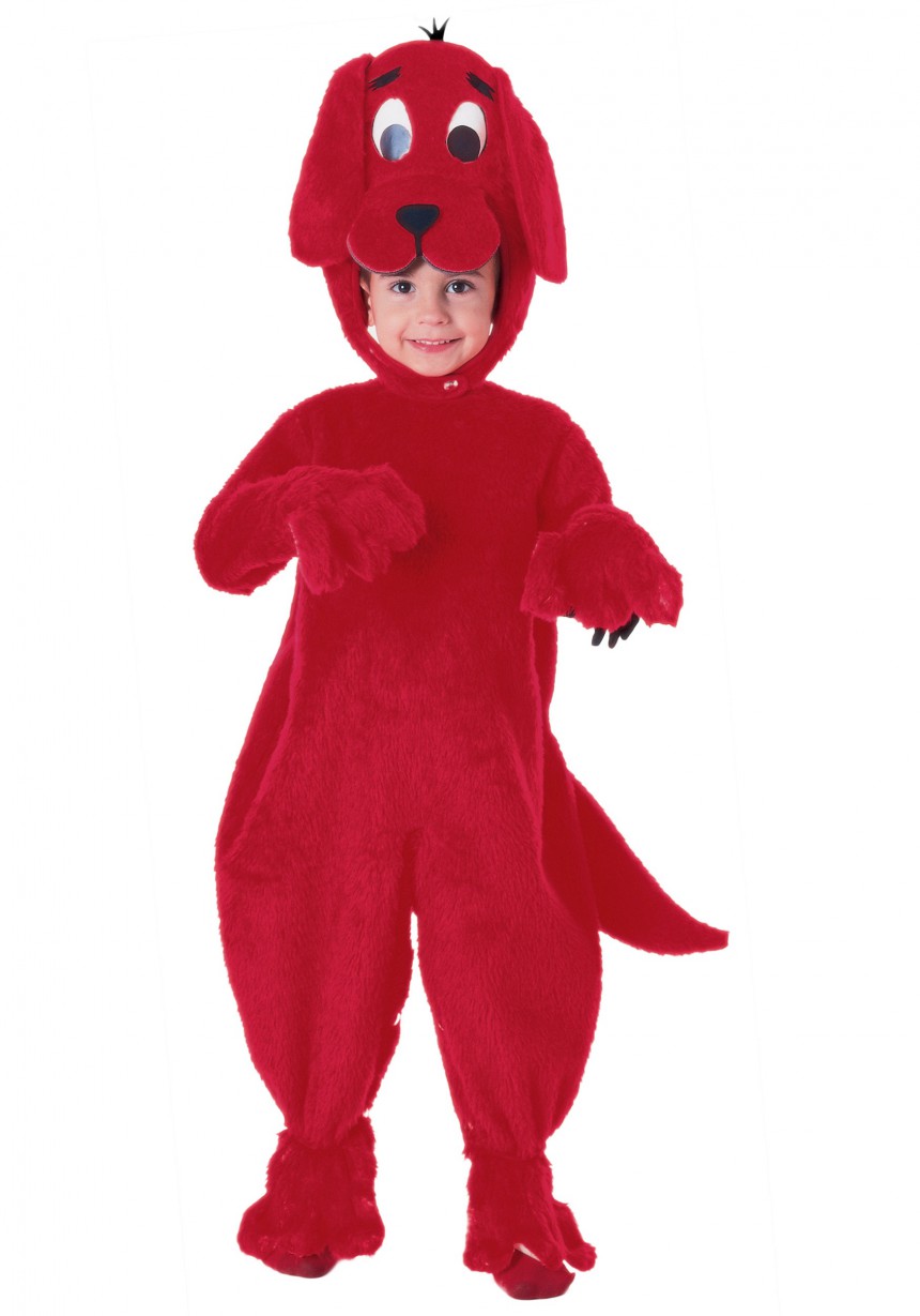 Deluxe Clifford The Big Red Dog Costume Halloween Costumes