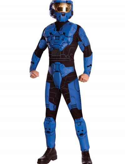 Deluxe Halo Blue Spartan Costume buy now
