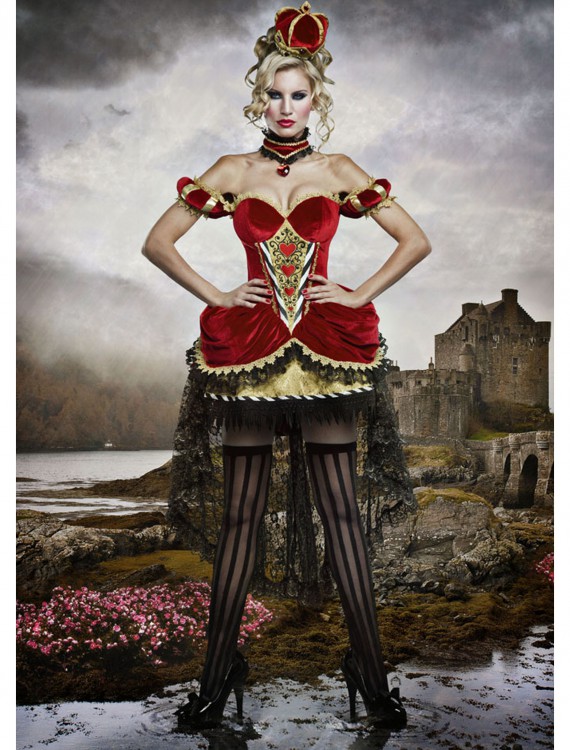 Deluxe Queen of Hearts Costume buy now