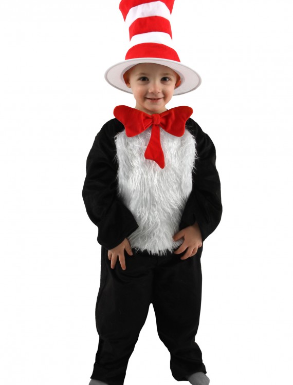 Deluxe Toddler Cat in the Hat Costume buy now