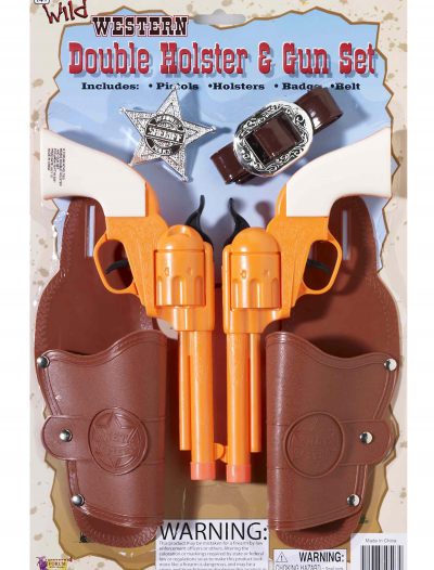 Double Holster and Gun Set buy now