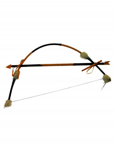Feathered Indian Bow and Arrow Set buy now