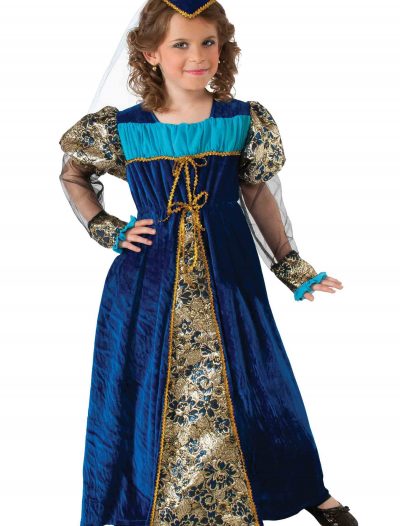 Girls Blue Camelot Princess Costume buy now
