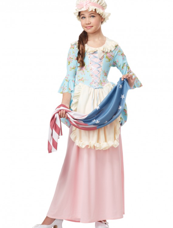 Girls Colonial Lady Costume buy now