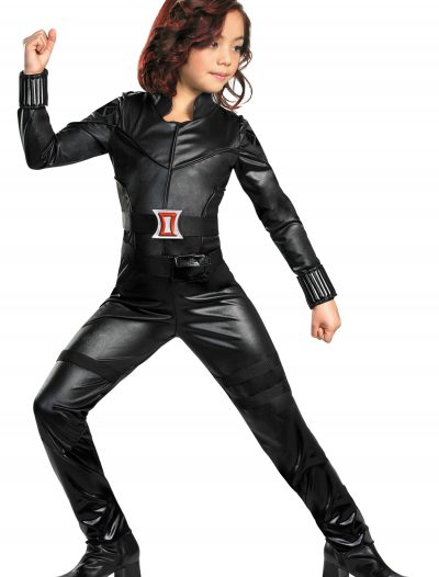 Girls Deluxe Black Widow Costume buy now