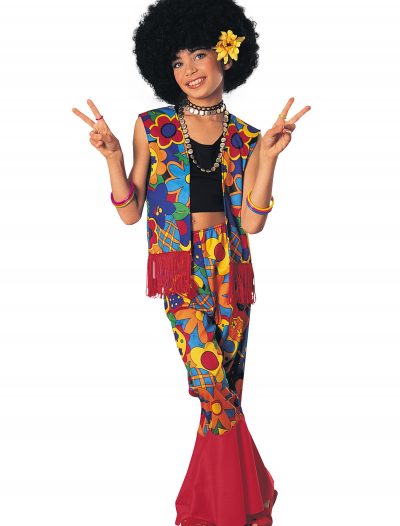 Girls Flower Power Hippie Costume buy now