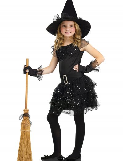 Girls Glitter Witch Costume buy now