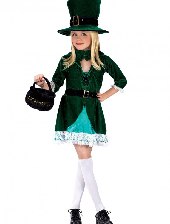 Girls Lucky Leprechaun Costume buy now