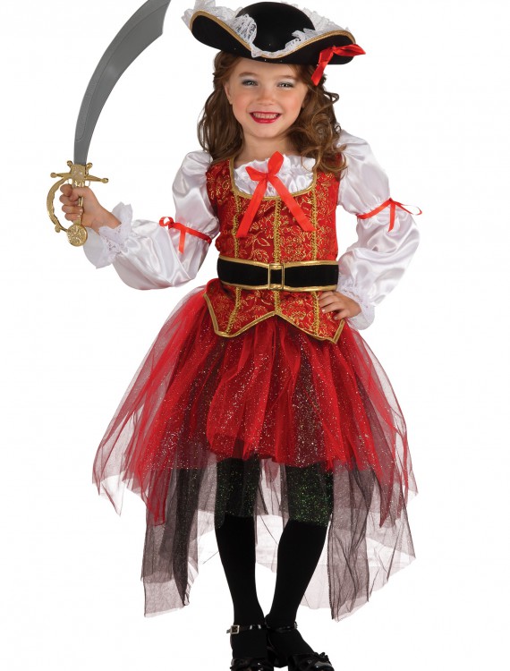 Girls Princess Sea Pirate Costume buy now